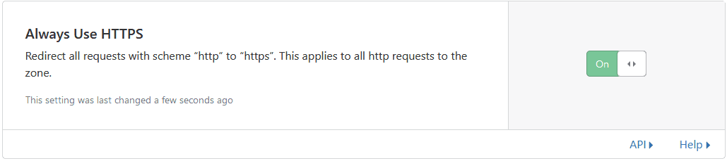 always use https